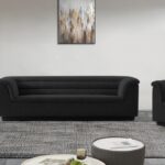 Cascade Boucle Fabric Upholstered Chair
