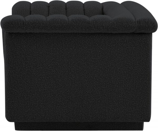 Cascade Boucle Fabric Upholstered Chair