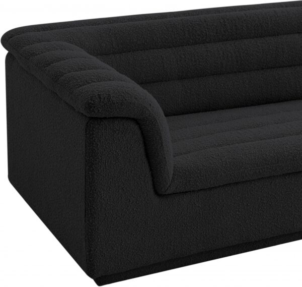 Cascade Boucle Fabric Upholstered Chair