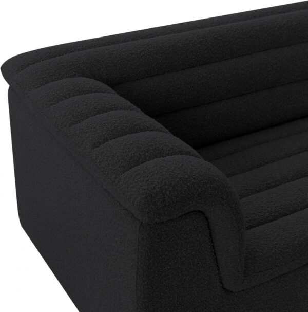Cascade Boucle Fabric Upholstered Chair