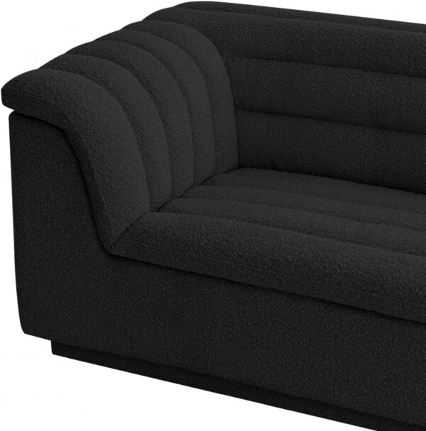 Cascade Boucle Fabric Upholstered Chair