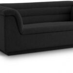Cascade 72" Boucle Fabric Upholstered Loveseat