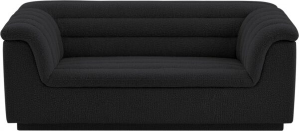 Cascade 72" Boucle Fabric Upholstered Loveseat