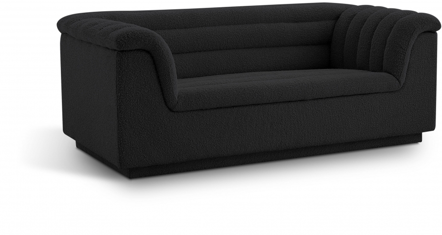 Cascade 72" Boucle Fabric Upholstered Loveseat