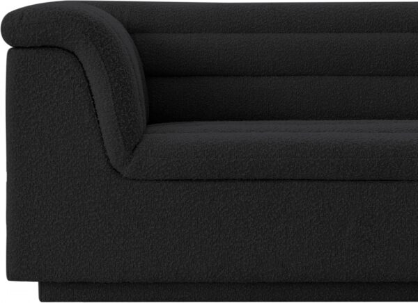 Cascade 94" Boucle Fabric Upholstered Sofa