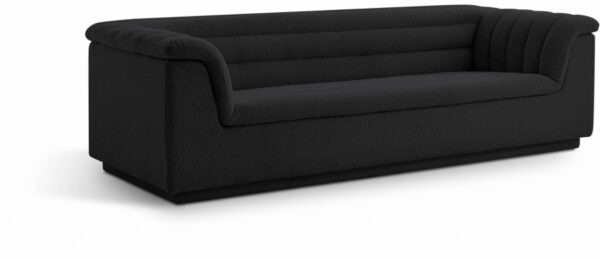 Cascade 94" Boucle Fabric Upholstered Sofa