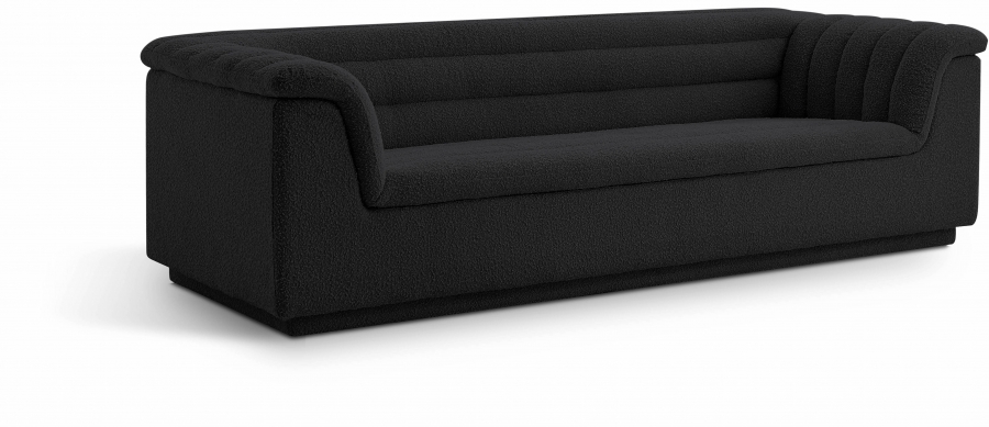 Cascade 94" Boucle Fabric Upholstered Sofa