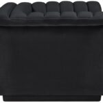 Cascade Velvet Upholstered Fabric Upholstered Chair