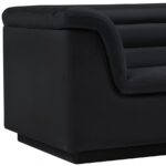 Cascade Velvet Upholstered Fabric Upholstered Chair