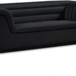 Cascade 72" Velvet Upholstered Fabric Upholstered Loveseat