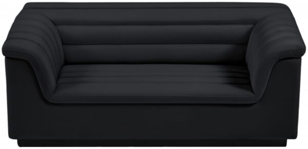 Cascade 72" Velvet Upholstered Fabric Upholstered Loveseat