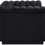 Cascade 72" Velvet Upholstered Fabric Upholstered Loveseat