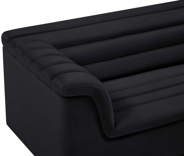 Cascade 72" Velvet Upholstered Fabric Upholstered Loveseat
