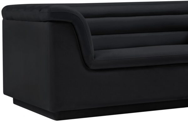 Cascade 72" Velvet Upholstered Fabric Upholstered Loveseat