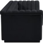 Cascade 94" Velvet Upholstered Fabric Upholstered Sofa