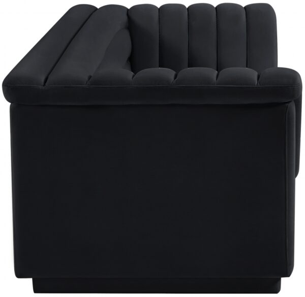 Cascade 94" Velvet Upholstered Fabric Upholstered Sofa