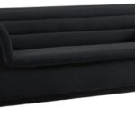 Cascade 94" Velvet Upholstered Fabric Upholstered Sofa