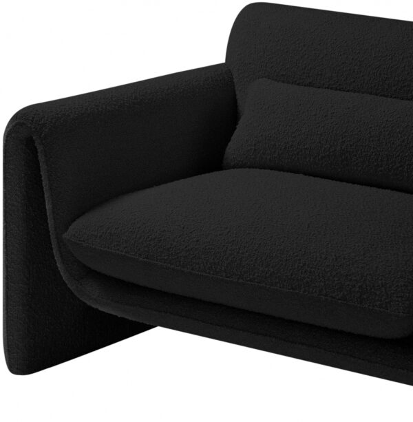 Stylus Boucle Fabric Upholstered Chair