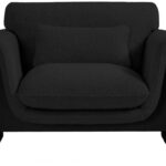 Stylus Boucle Fabric Upholstered Chair