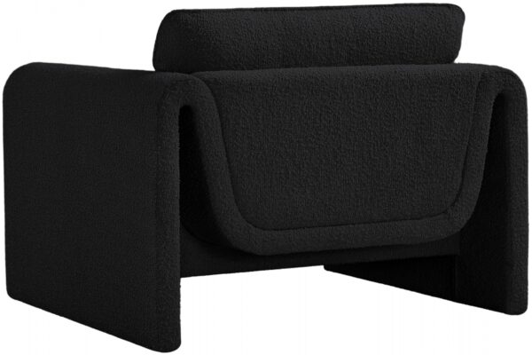 Stylus Boucle Fabric Upholstered Chair