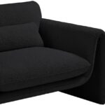 Stylus Boucle Fabric Upholstered Chair