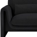 Stylus Boucle Fabric Upholstered Chair