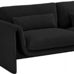 Stylus 64" Boucle Fabric Upholstered Loveseat