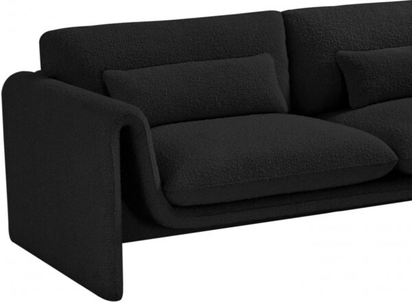 Stylus 64" Boucle Fabric Upholstered Loveseat