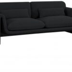 Stylus 64" Boucle Fabric Upholstered Loveseat