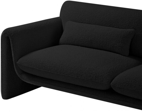 Stylus 86" Boucle Fabric Upholstered Sofa