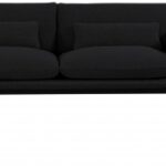 Stylus 86" Boucle Fabric Upholstered Sofa