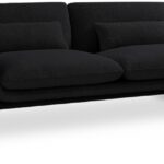 Stylus 86" Boucle Fabric Upholstered Sofa