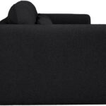 Stylus 86" Boucle Fabric Upholstered Sofa