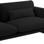 Stylus 86" Boucle Fabric Upholstered Sofa