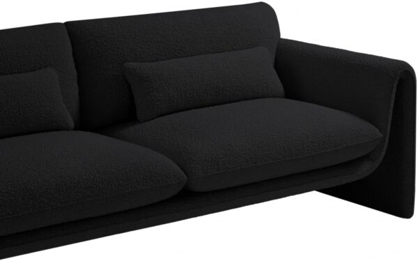 Stylus 86" Boucle Fabric Upholstered Sofa