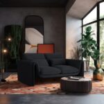 Sloan 64" Velvet Upholstered Loveseat