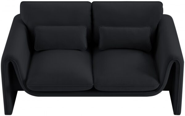 Sloan 64" Velvet Upholstered Loveseat