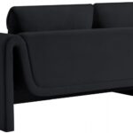 Sloan 64" Velvet Upholstered Loveseat