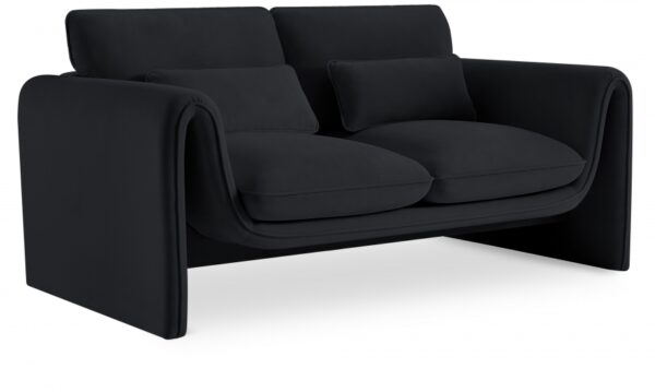 Sloan 64" Velvet Upholstered Loveseat