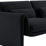 Sloan 64" Velvet Upholstered Loveseat
