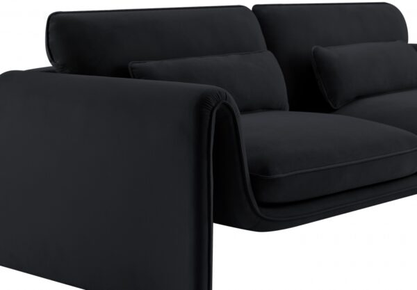 Sloan 64" Velvet Upholstered Loveseat