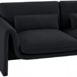 Sloan 64" Velvet Upholstered Loveseat
