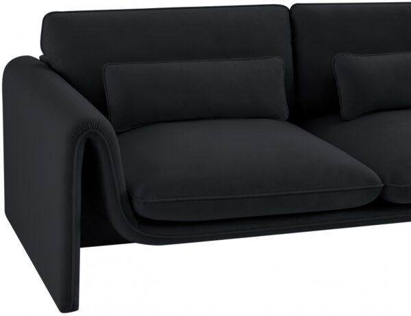 Sloan 64" Velvet Upholstered Loveseat