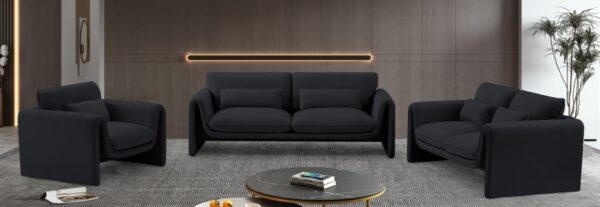 Sloan 64" Velvet Upholstered Loveseat