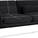 Sloan 86" Velvet Upholstered Sofa