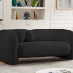 Emory 66" Boucle Fabric Upholstered Loveseat