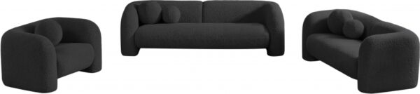 Emory 66" Boucle Fabric Upholstered Loveseat