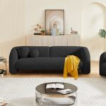 Emory 66" Boucle Fabric Upholstered Loveseat