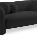 Emory 66" Boucle Fabric Upholstered Loveseat