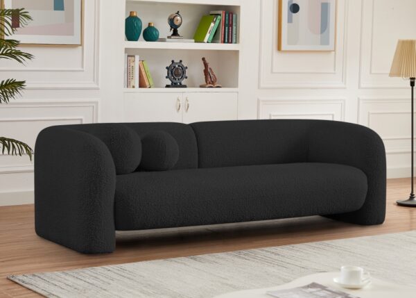 Emory 89" Boucle Fabric Upholstered Sofa